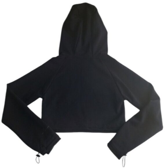 Gymshark X Whitney Simmons Black Cropped Hoodie Size XS - Picture 2 of 8